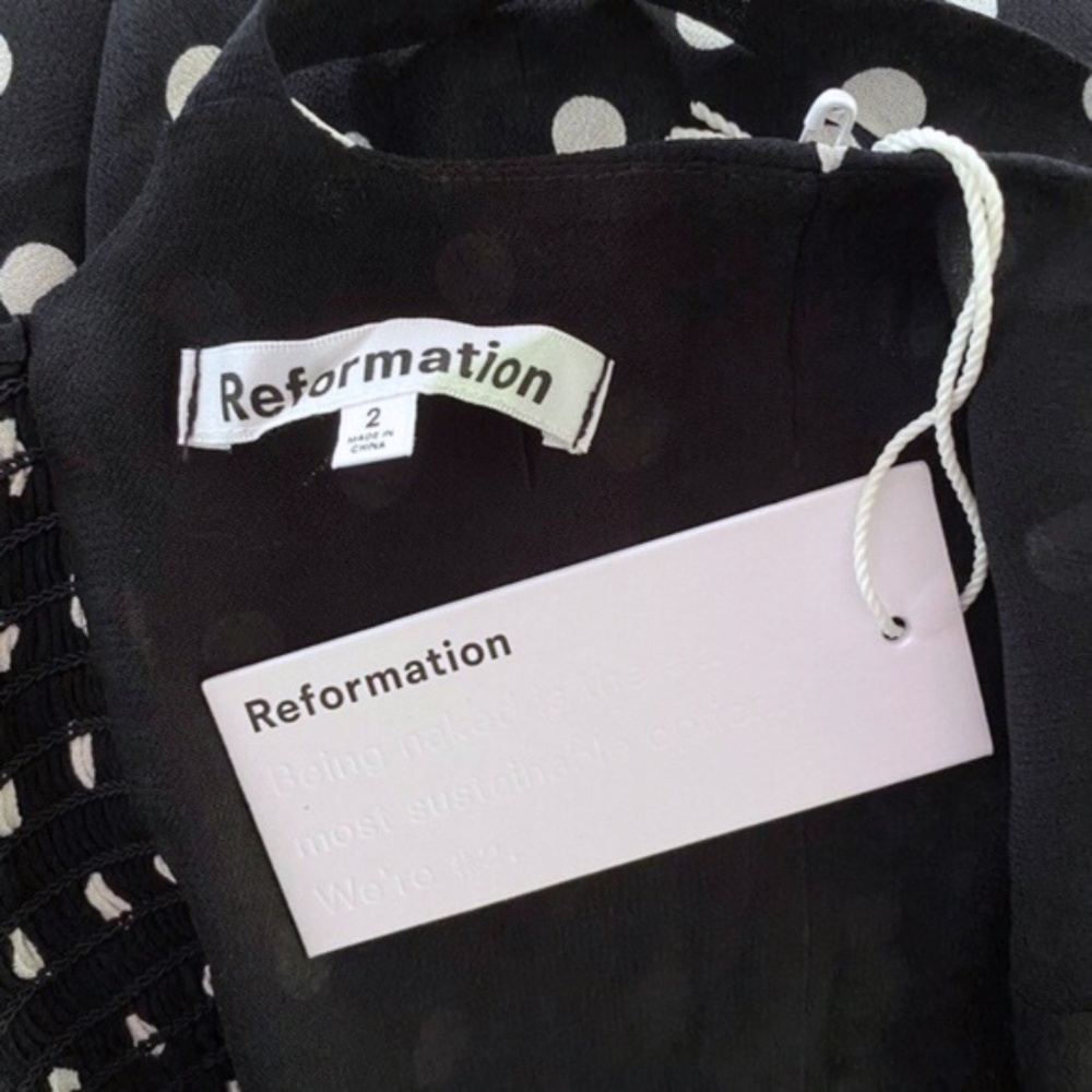 NEW Reformation Besse Dress Bettie 2 - Picture 11 of 17